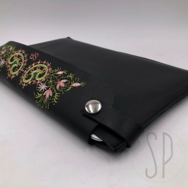 03 - come cucire il porta notebook in pelle - sara poiese