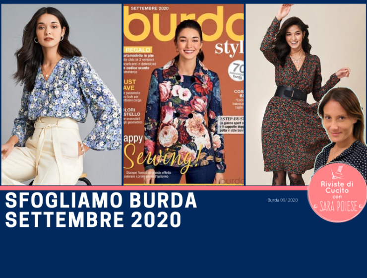 Sfogliamo Burda 9 2020 | Burdastyle Settembre | Burda Style September 2020 | in sartoria con sara poiese