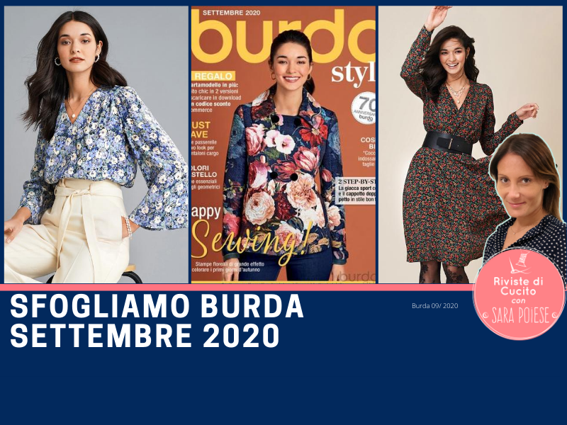 Sfogliamo Burda 9 2020 | Burdastyle Settembre | Burda Style September 2020 | in sartoria con sara poiese