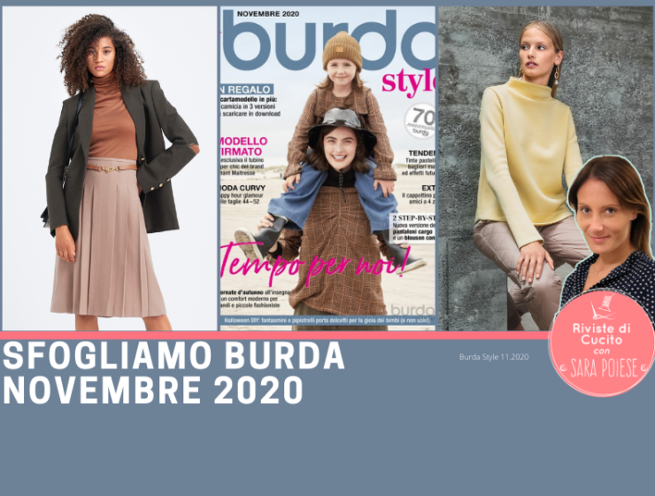 Sfogliamo Burda 112020 | burdastyle November 2020 | burda Novembre 2020
