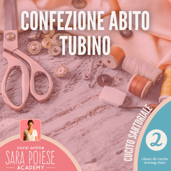 Confezione abito tubino: corso intermedio