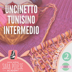 corso online uncinetto tunisino 2 | Sara Poiese