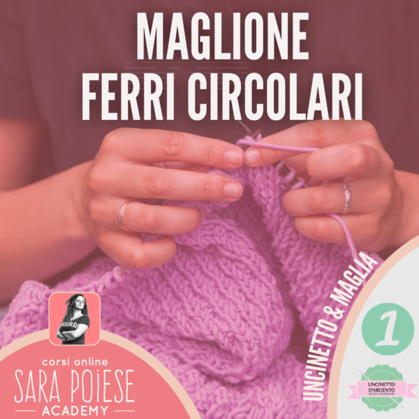 Maglione [1]: top down ferri circolari