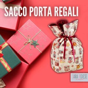 sacco porta regali - corso online cucito creativo - sara poiese