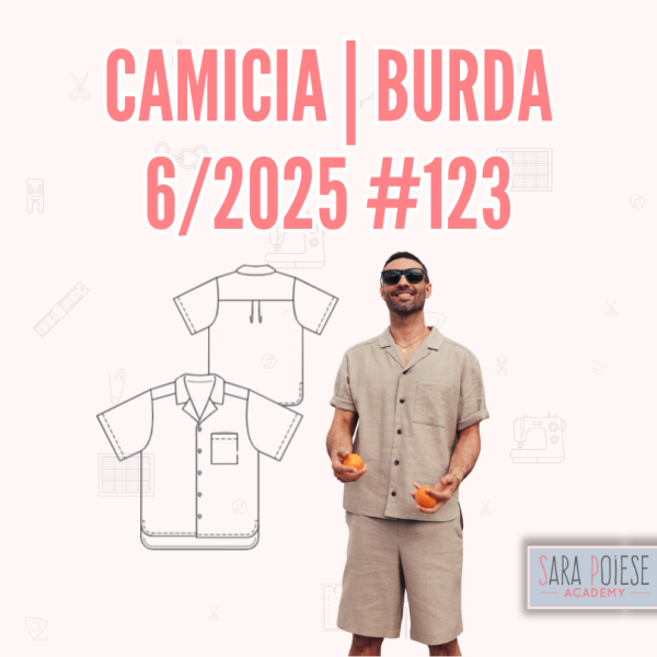 D2004 | Camicia | Burda | 06/2025 #123