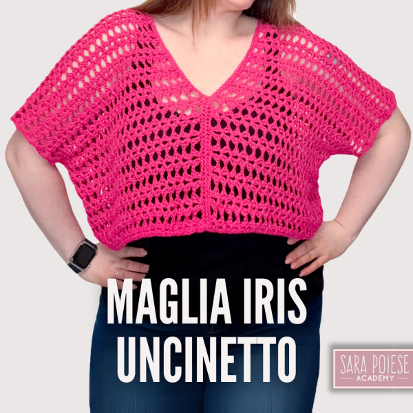 P2010 | Maglia uncinetto "Iris"